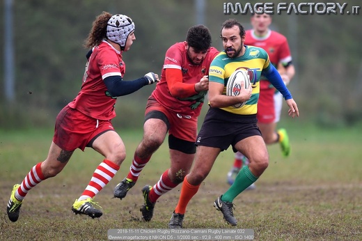 2018-11-11 Chicken Rugby Rozzano-Caimani Rugby Lainate 032